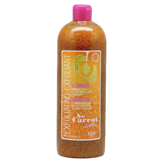 F&amp;W - SO CARROT - Shower Gel Exfoliating 940ml